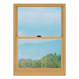 Indoor Residential Soundproof Vinyl Single-double Hung Window UPVC Window