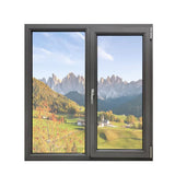 UPVC PVC Villa French Fenestration Modern Design Double Glass Fenestration Can Be Customized