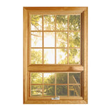 Indoor Residential Soundproof Vinyl Single-double Hung Window UPVC Window