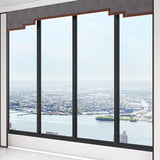 UPVC Fixed Windows Double Glazing Fixed Windows Commercial Hurricane Windows Can Be Customized
