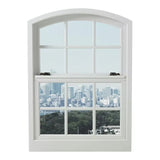 Indoor Residential Soundproof Vinyl Single-double Hung Window UPVC Window