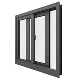 2025 Aluminium Windows Sliding Windows Easy and Quick Opening Windproof  Heat Insulation