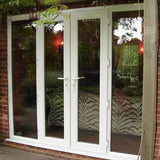 Modern Double Glazed Aluminium Flat Door Villa Apartment House Front Entrance Door