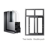 2025 Aluminium Windows Sliding Windows Easy and Quick Opening Windproof  Heat Insulation