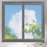 UPVC PVC Villa French Fenestration Modern Design Double Glass Fenestration Can Be Customized