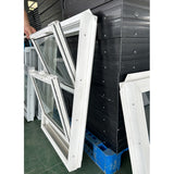 American style double pull window